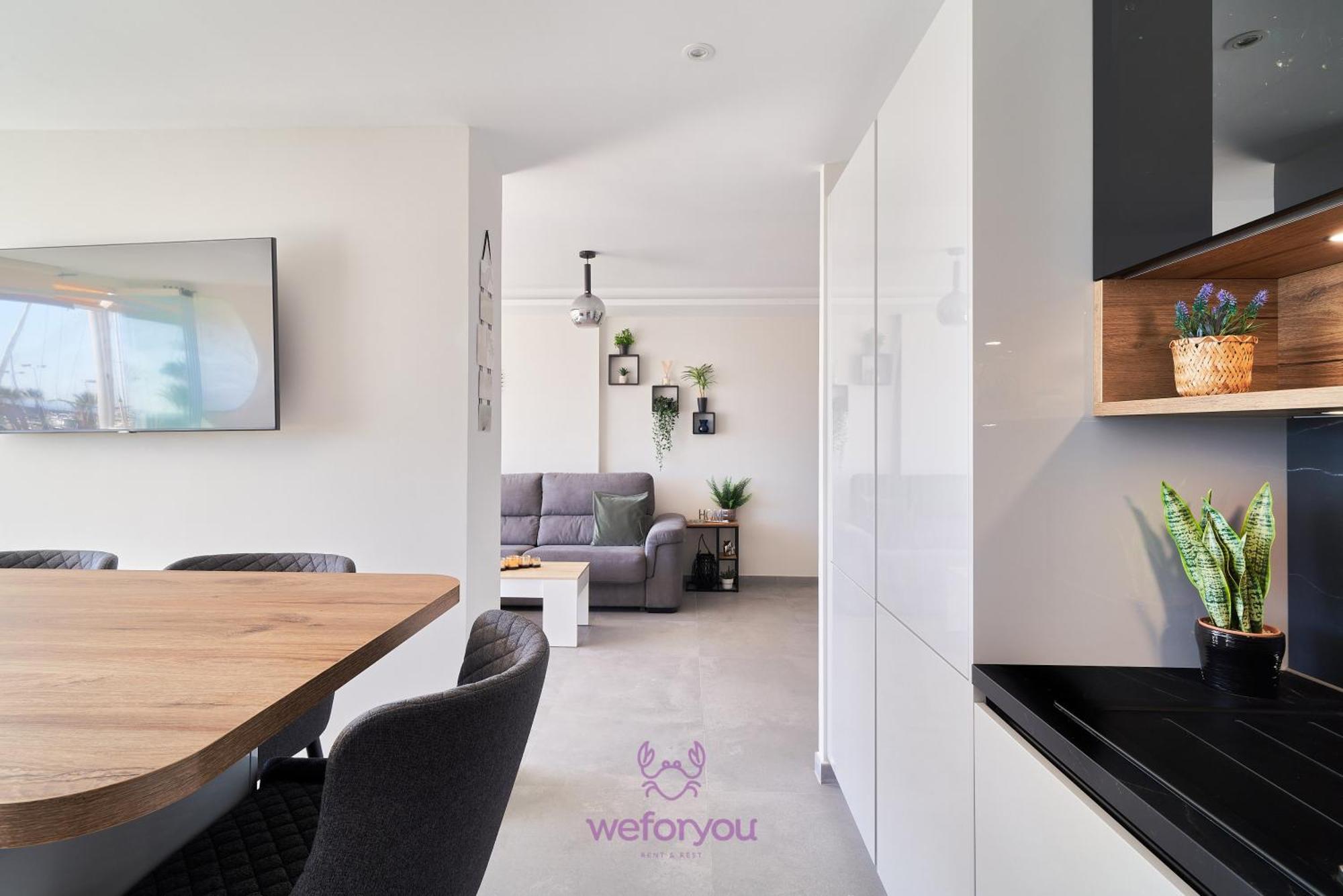 Weforyou Isla De Poniente 2 Bedrooms And Parking 베날마데나코스타 외부 사진