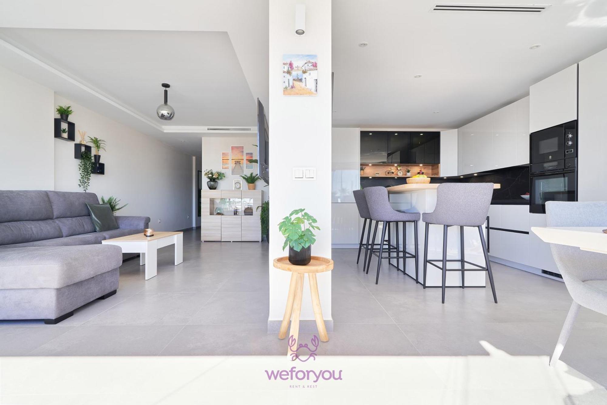 Weforyou Isla De Poniente 2 Bedrooms And Parking 베날마데나코스타 외부 사진
